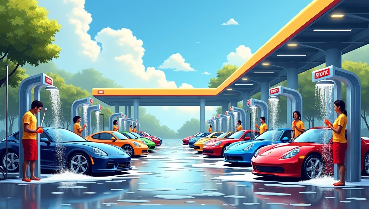 Giftcustom Car Wash Facility